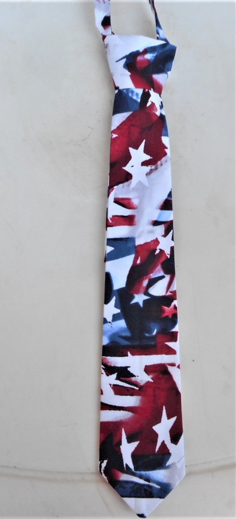 patriotic neck tie