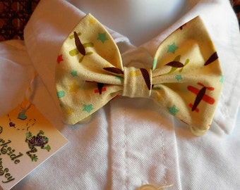 Toddler Bow Tie With tiny Airplanes