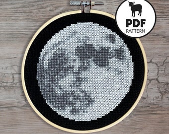 PATTERN- HER- PDF cross stitch pattern instant download