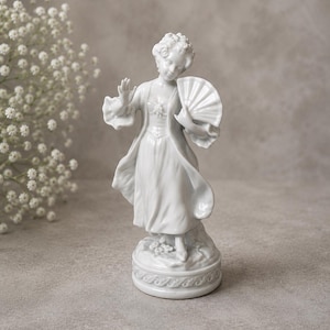 Porzellanfigur weiß