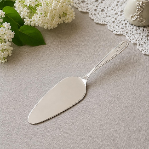 WMF 90 Tortenheber und Gebäckheber Set versilbert Vintage Kuchenheber Dessertbesteck 2-teilig Silberbesteck