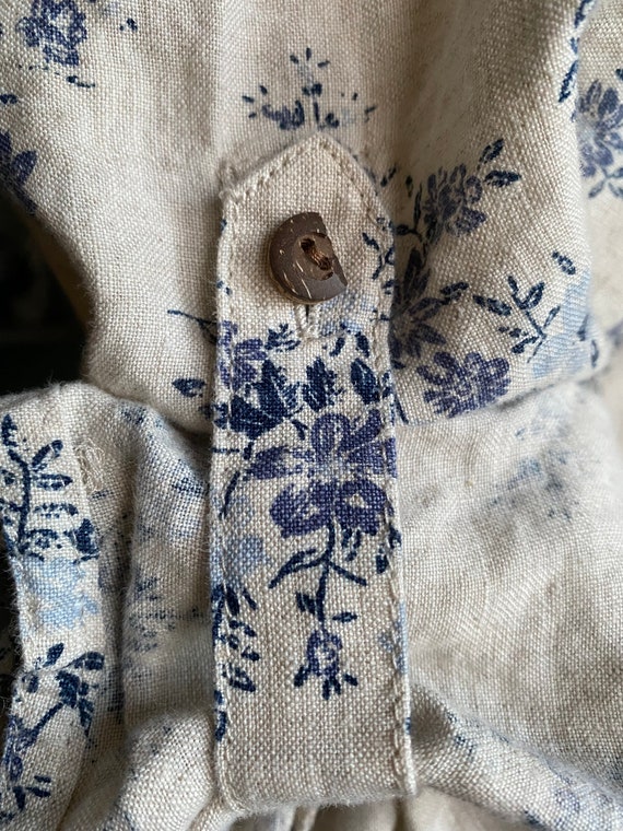 Floral Eddie Bauer vintage LINEN dress - image 6