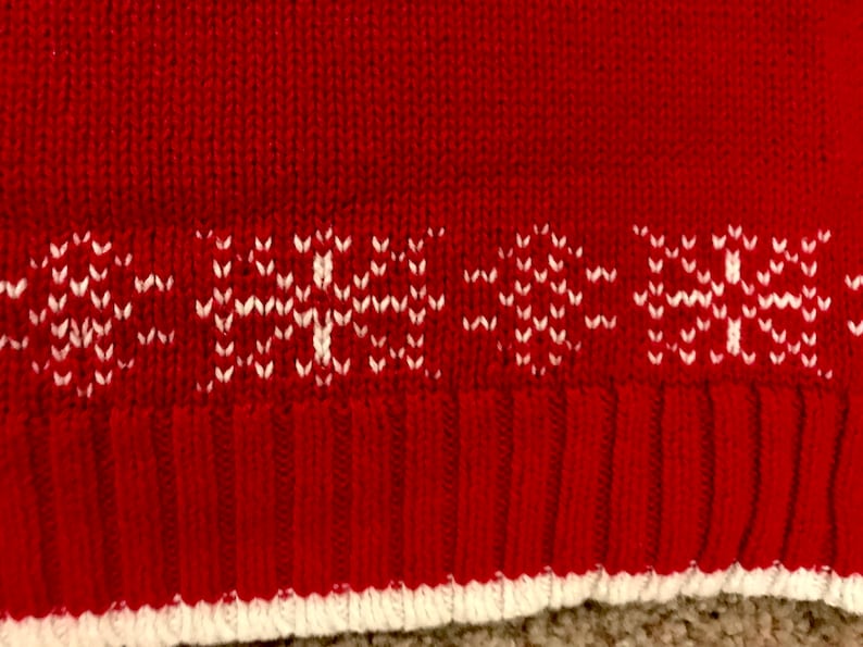 Vintage Snowman Quarter Zip Sweater