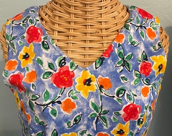 Vintage Floral Land’s End dress