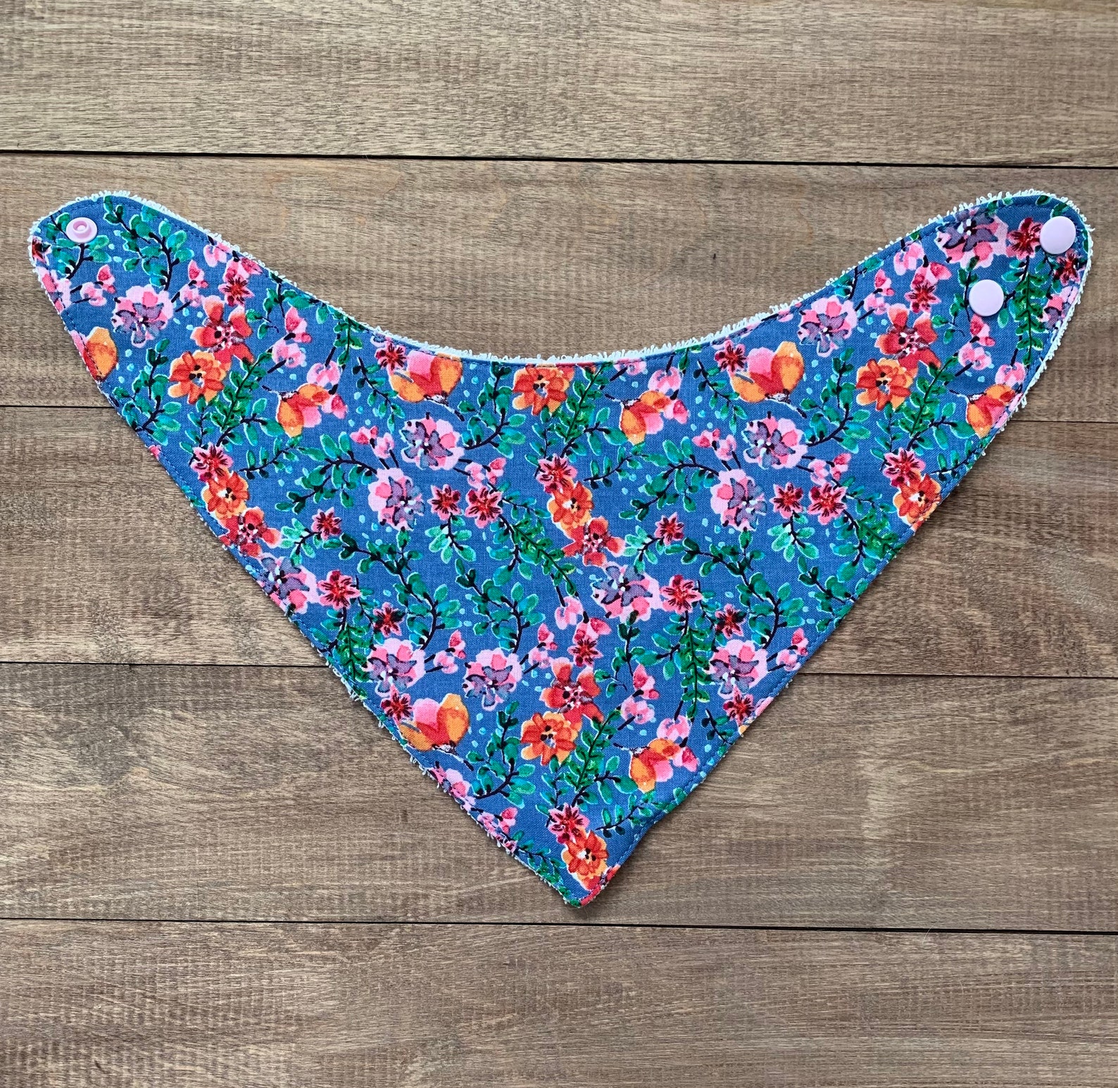 Floral Baby Bandana Bib Baby shower gift baby boy baby Etsy