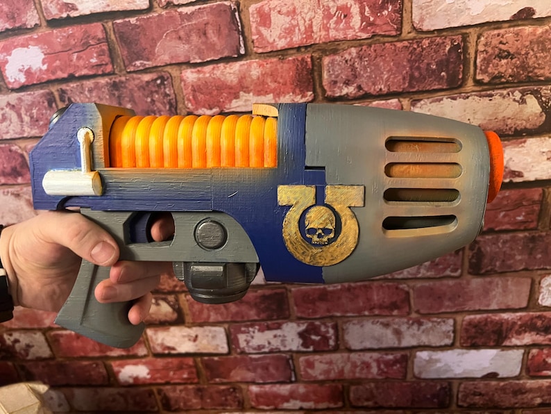 Warhammer 40k Inspired Plasma Pistol Prop 3D Printed Fully Assembled ...