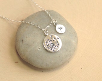 Sterling Silver Dandelion Make A Wish Necklace