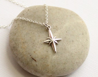 Sterling Silver Guiding Star Necklace