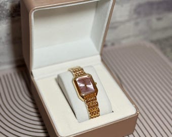 Elegante orologio da donna in metallo: orologio di alta qualità per donne attente allo stile