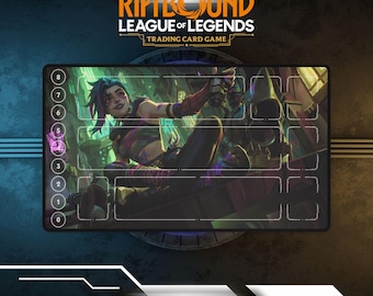 Riftbound Playmat Jinx | TCG Card Game Playmat