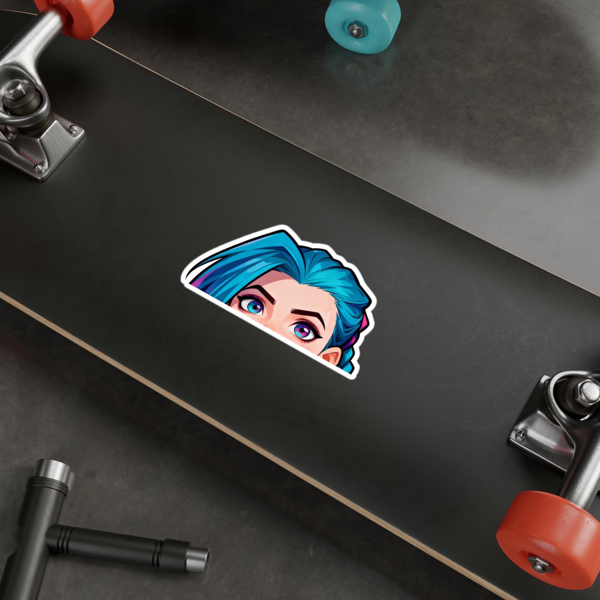 Arcane Jinx Peeker League of Legends Waterproof Vinyl Decal, Premium ...