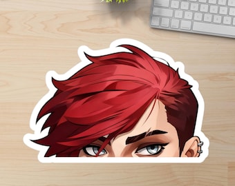 Vinilo adhesivo impermeable de Arcane Vi de League of Legends, pegatina de vinilo impermeable de alta calidad, pegatina para portátil de jugador, pegatina de LoL, calcomanía de LoL