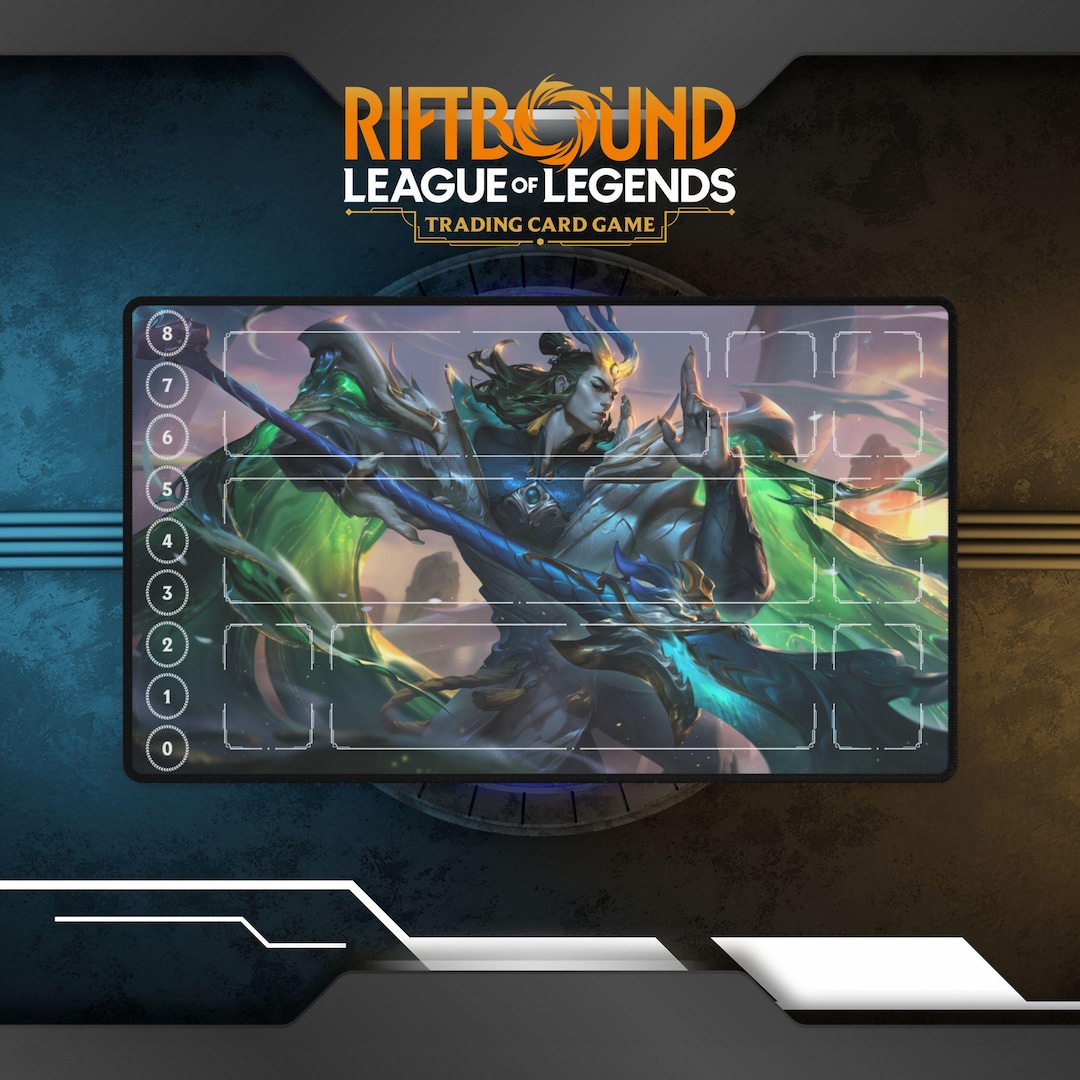 Riftbound Playmat Zaahen | TCG Card Game Playmat - Etsy