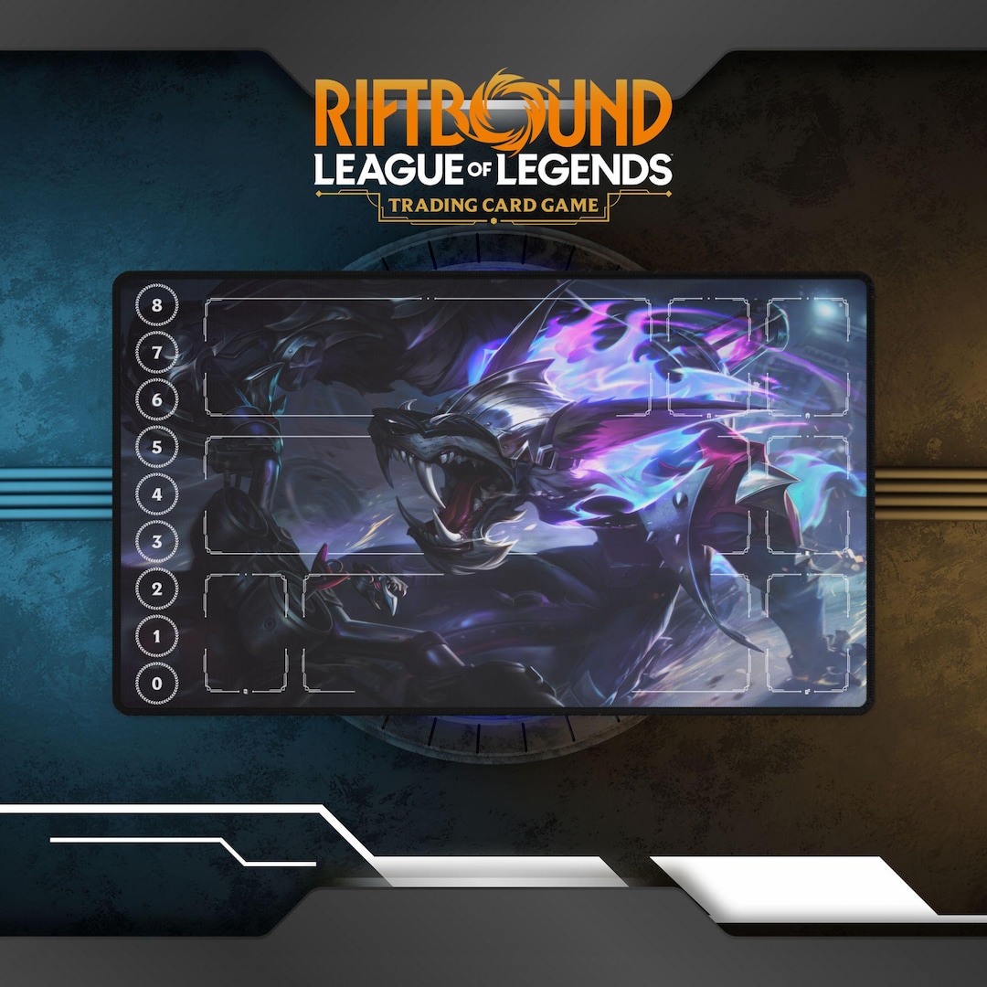 Riftbound Playmat Warwick | TCG Card Game Playmat - Etsy