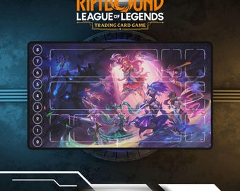 Tapete de juego Riftbound Star Guardian / Tapete de juego de cartas TCG
