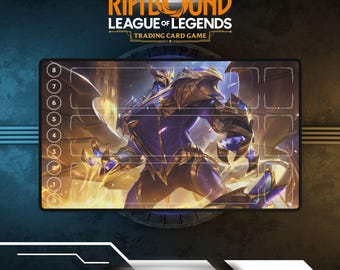 Tapete de juego Riftbound Galio / Tapete de juego de cartas TCG