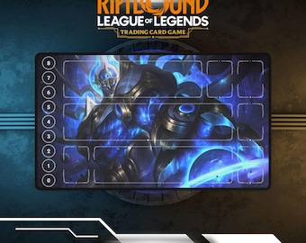 Tapete de juego Riftbound Galio / Tapete de juego de cartas TCG