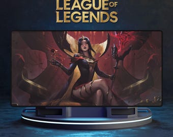 Alfombrilla de escritorio LeBlanc League of Legends / alfombrilla de escritorio lol, alfombrilla de ratón lol, alfombrilla de juego lol / alfombrilla de escritorio para gamer, alfombrilla de ratón para gamer, alfombrilla de juego TCG