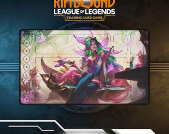 Tapete de juego Riftbound Seraphine / Tapete de juego de cartas TCG