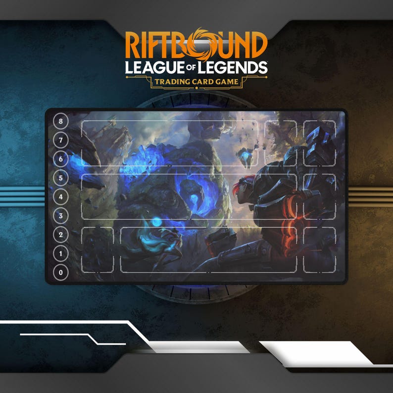 Riftbound Playmat Ahri & Vi | TCG Card Game Playmat - Etsy Australia