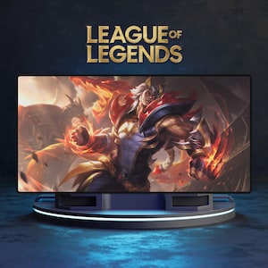 Sett League of Legends Desk Mat | lol Desk Mat, lol Mouse Pad, lol Playmat | Gamer Desk Mat, Gamer Mouse Pad, TCG Playmat