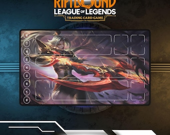 Tapete de juego Riftbound Vayne / Tapete de juego de cartas TCG