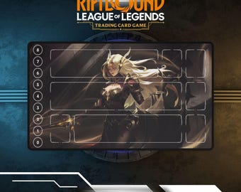 Riftbound Playmat Leona | TCG Card Game Playmat