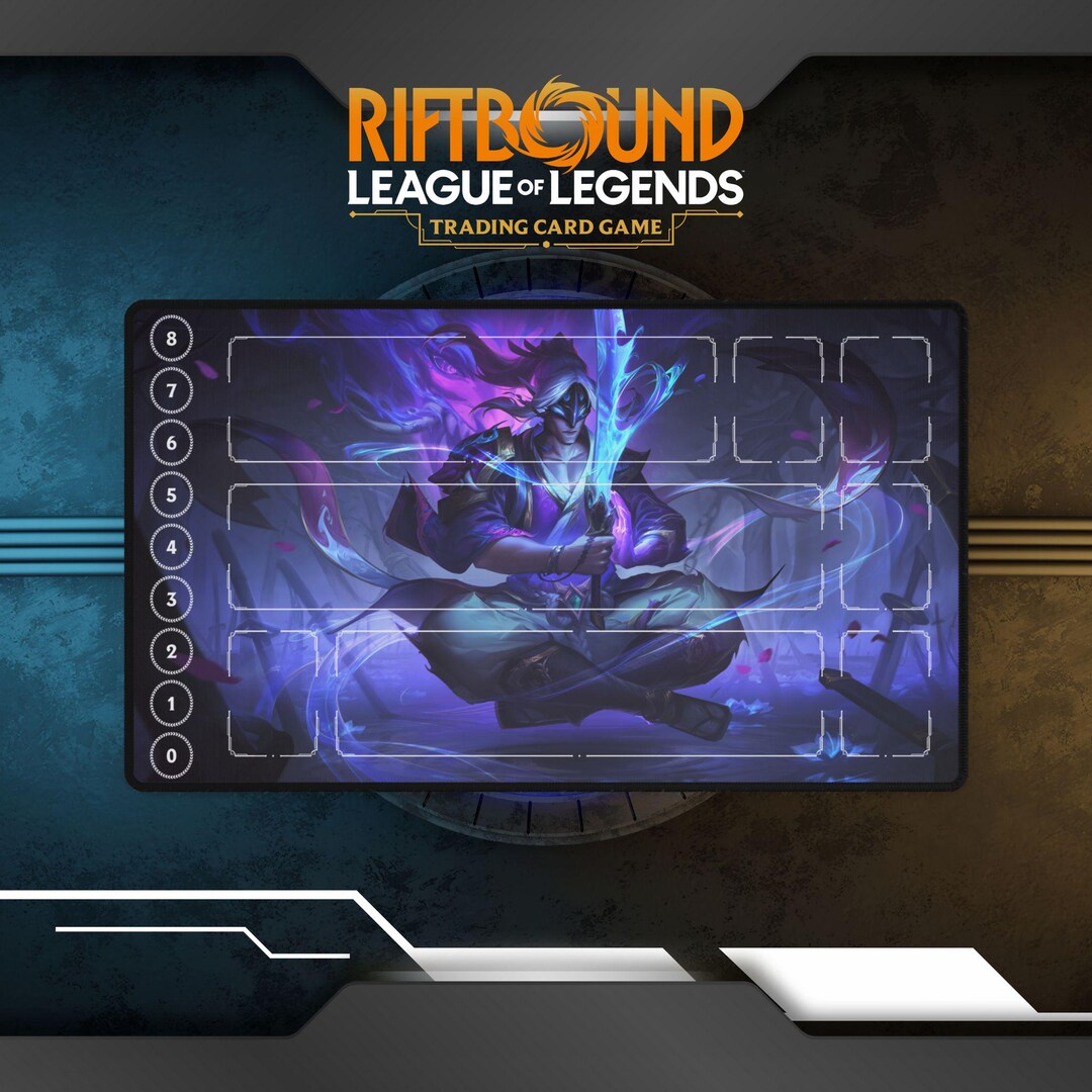 Riftbound Playmat Master Yi | TCG Card Game Playmat - Etsy