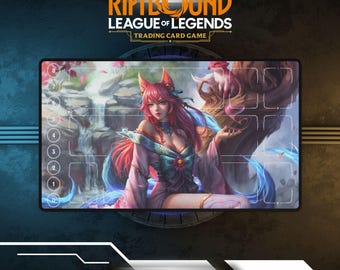 Riftbound Playmat Ahri | TCG Card Game Playmat