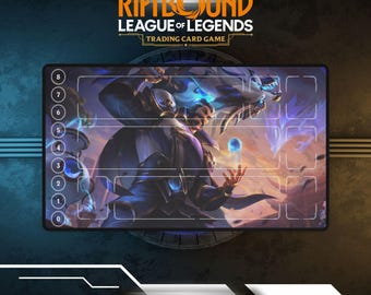 Tapete de juego Riftbound Graves / Tapete de juego de cartas TCG
