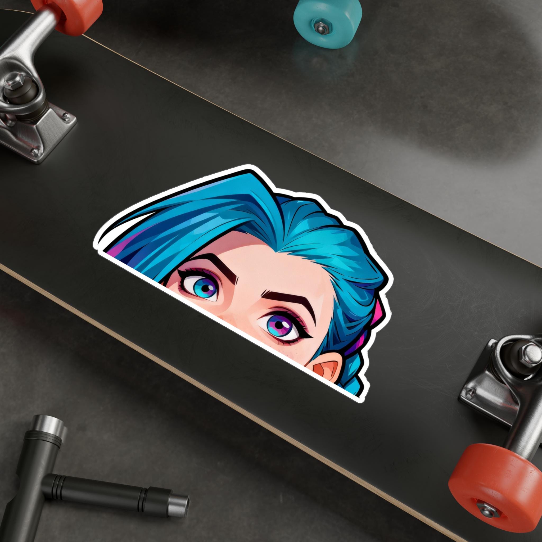 Jinx Decal Code Arcane Jinx Peeker League of Legends Waterproof Vinyl Decal, Premium ...