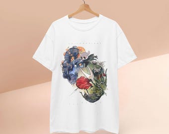 Hollow Knight Silksong T-Shirt, Hollow Knight Shirt, Unisex Tee, Cotton Shirt, Gamer Gift, Video Game Merch, Hollow Knight T-Shirt