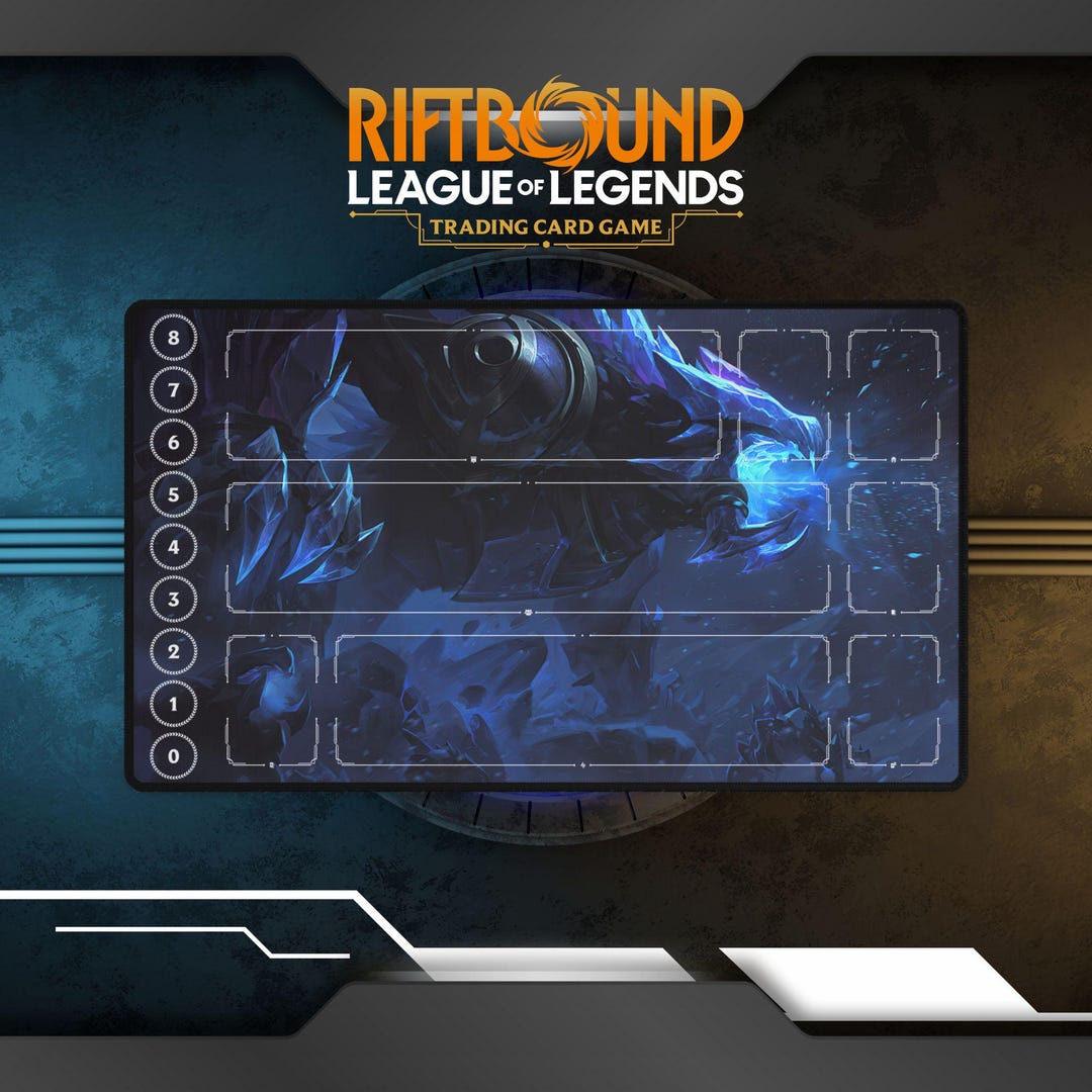 Riftbound Playmat Reksai | TCG Card Game Playmat - Etsy