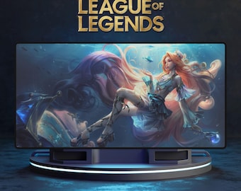 Alfombrilla de escritorio Seraphine League of Legends / alfombrilla de escritorio lol, alfombrilla de ratón lol, alfombrilla de juego lol / alfombrilla de escritorio para gamer, alfombrilla de ratón para gamer