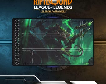 Tapete de juego Riftbound para Twitch/Juego de cartas TCG