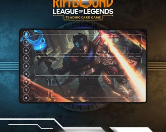 Tapete de juego Riftbound Viktor / Tapete de juego para juego de cartas coleccionables