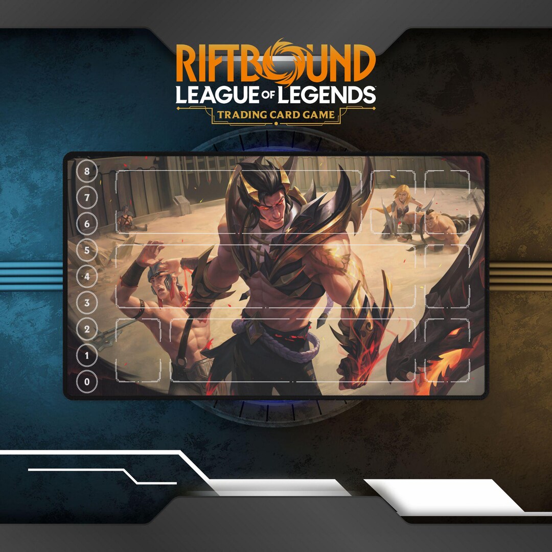 Riftbound Playmat Sett | TCG Card Game Playmat - Etsy