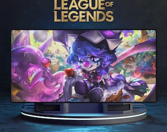 Alfombrilla de escritorio Vex de League of Legends / Alfombrilla de escritorio de lol, alfombrilla de ratón de lol, tapete de juego de lol / Alfombrilla de escritorio para gamers, alfombrilla de ratón para gamers, tapete de juego TCG