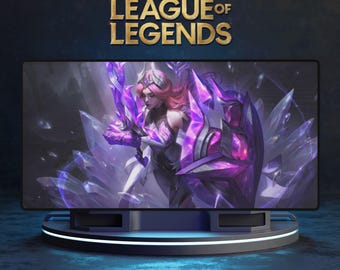 Alfombrilla de escritorio Leona de League of Legends / Alfombrilla de escritorio LoL, alfombrilla de ratón LoL, tapete de juego LoL / Alfombrilla de escritorio para jugadores, alfombrilla de ratón para jugadores, tapete de juego TCG