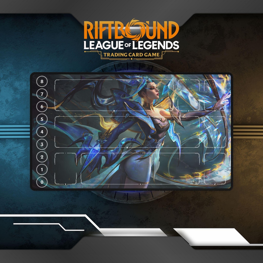 Riftbound Playmat Vayne | TCG Card Game Playmat - Etsy