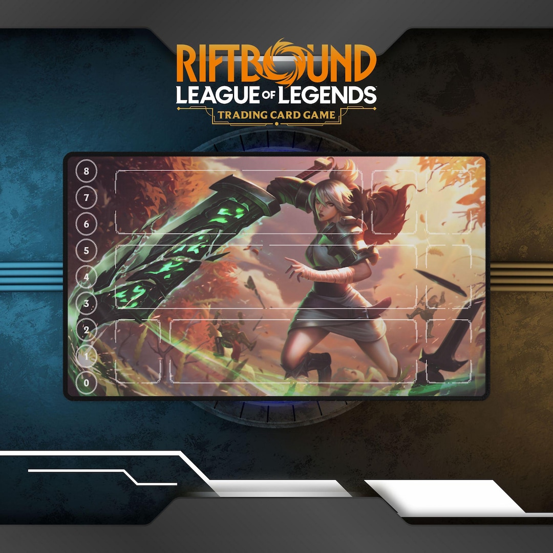 Riftbound Playmat Riven | TCG Card Game Playmat - Etsy