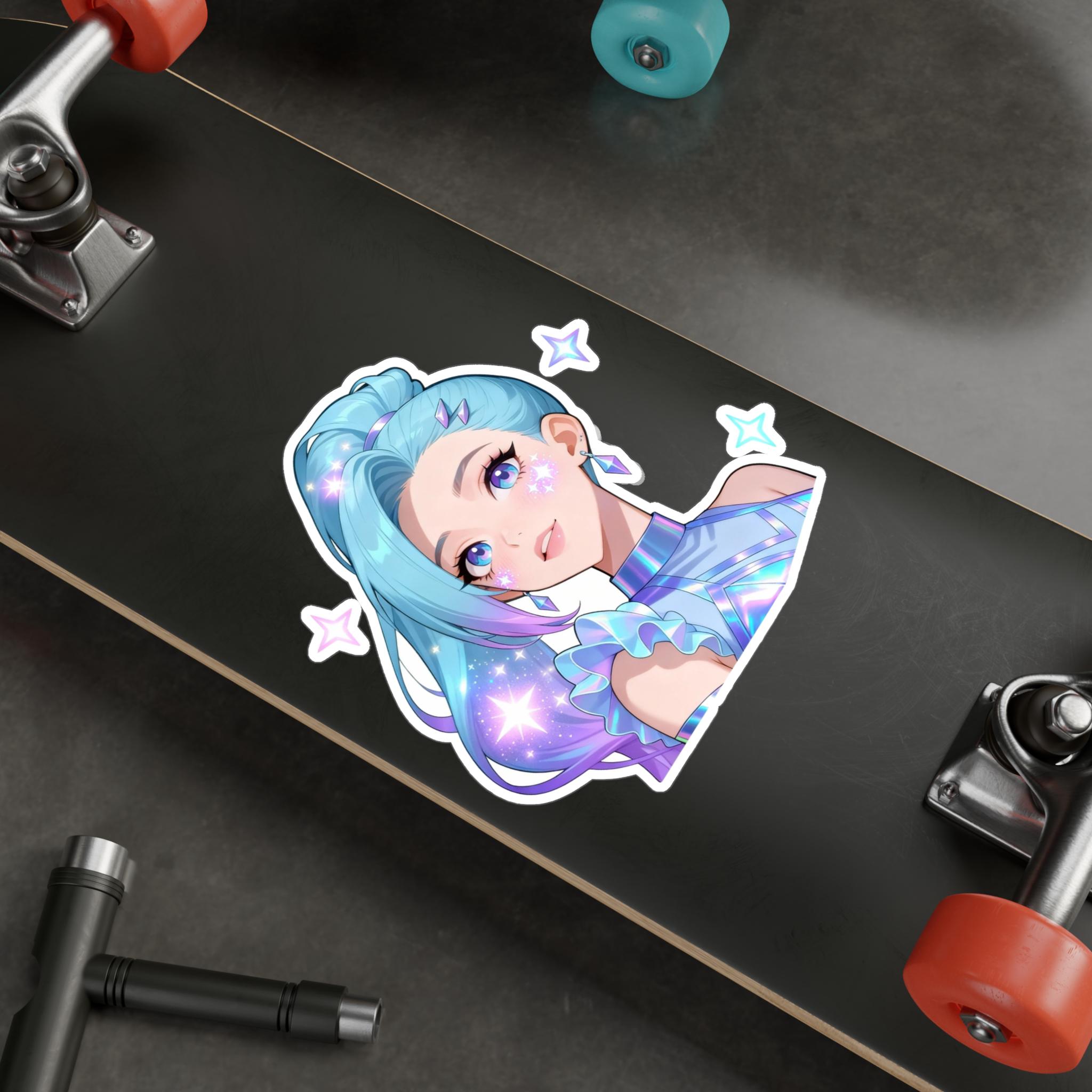 KDA All Out Superstar Seraphine League of Legends Waterproof Vinyl ...