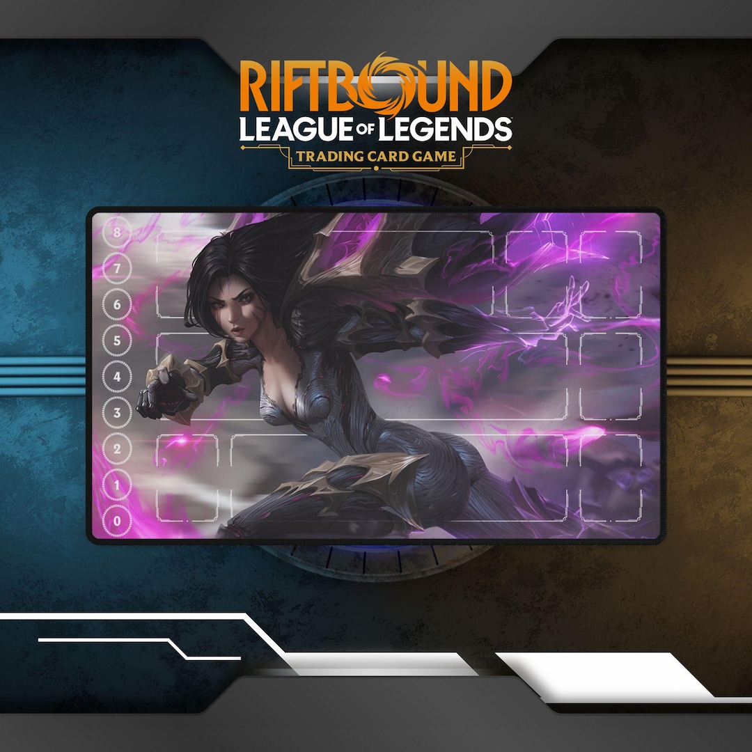 Riftbound Playmat Kai'sa | TCG Card Game Playmat - Etsy