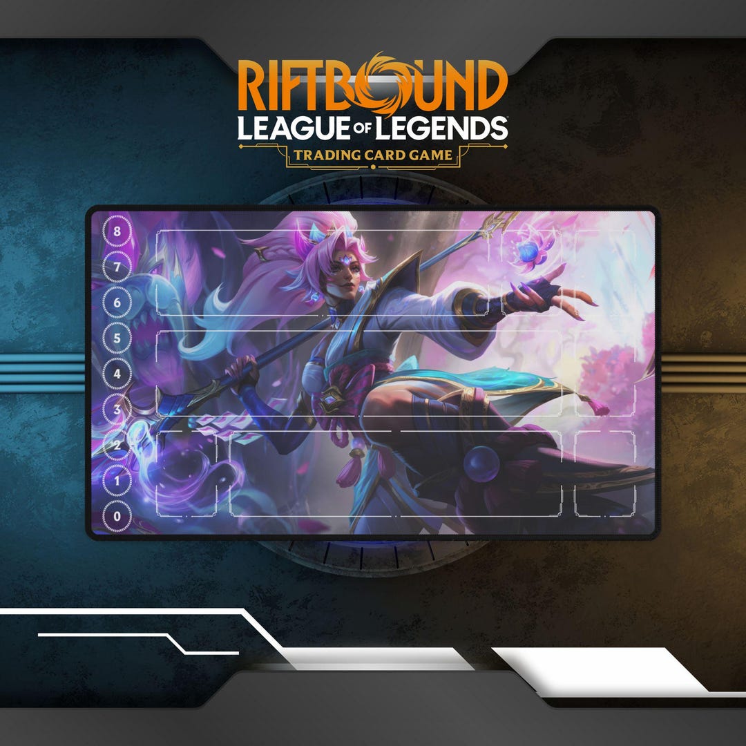 Riftbound Playmat Nidalee | TCG Card Game Playmat - Etsy