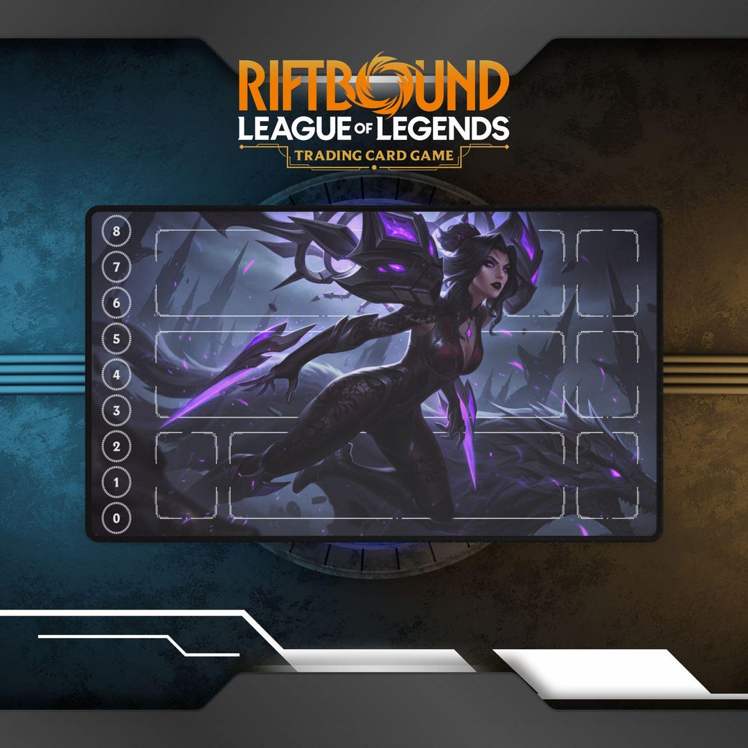Riftbound Playmat Kai'sa | TCG Card Game Playmat - Etsy