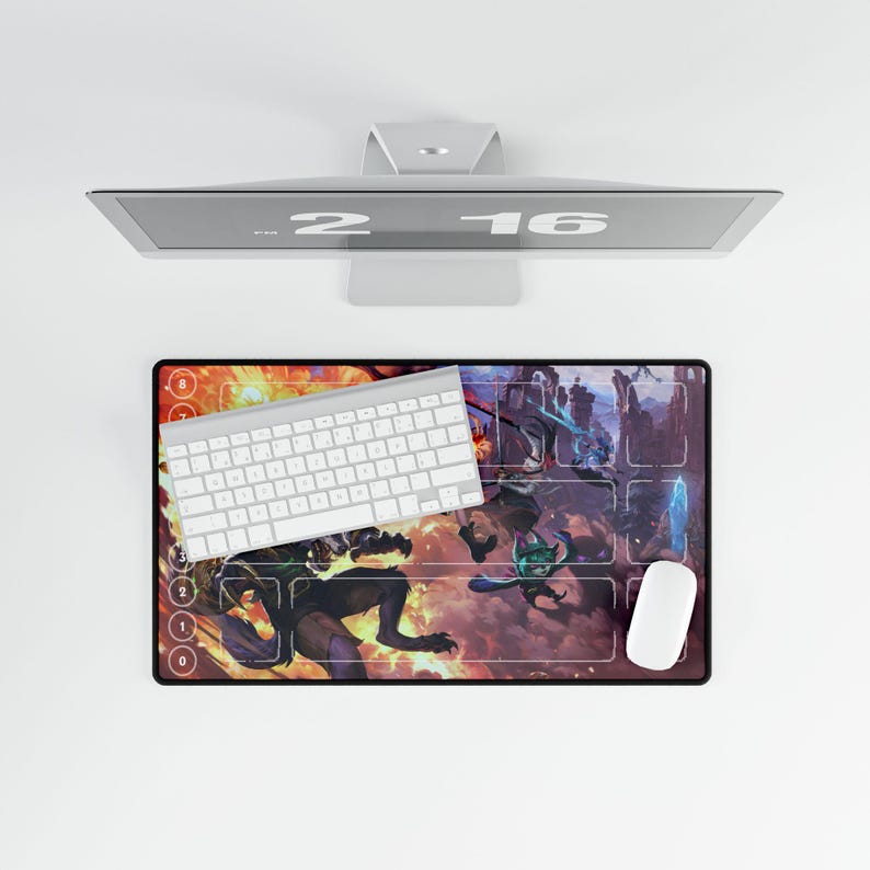 Riftbound Playmat Warwick, Jinx, Yone, Gwen, Vex | TCG Card Game ...