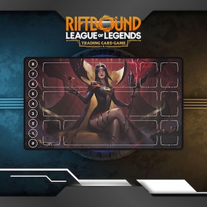 Tappetino da gioco Riftbound LeBlanc / Tappetino da gioco per gioco di carte TCG