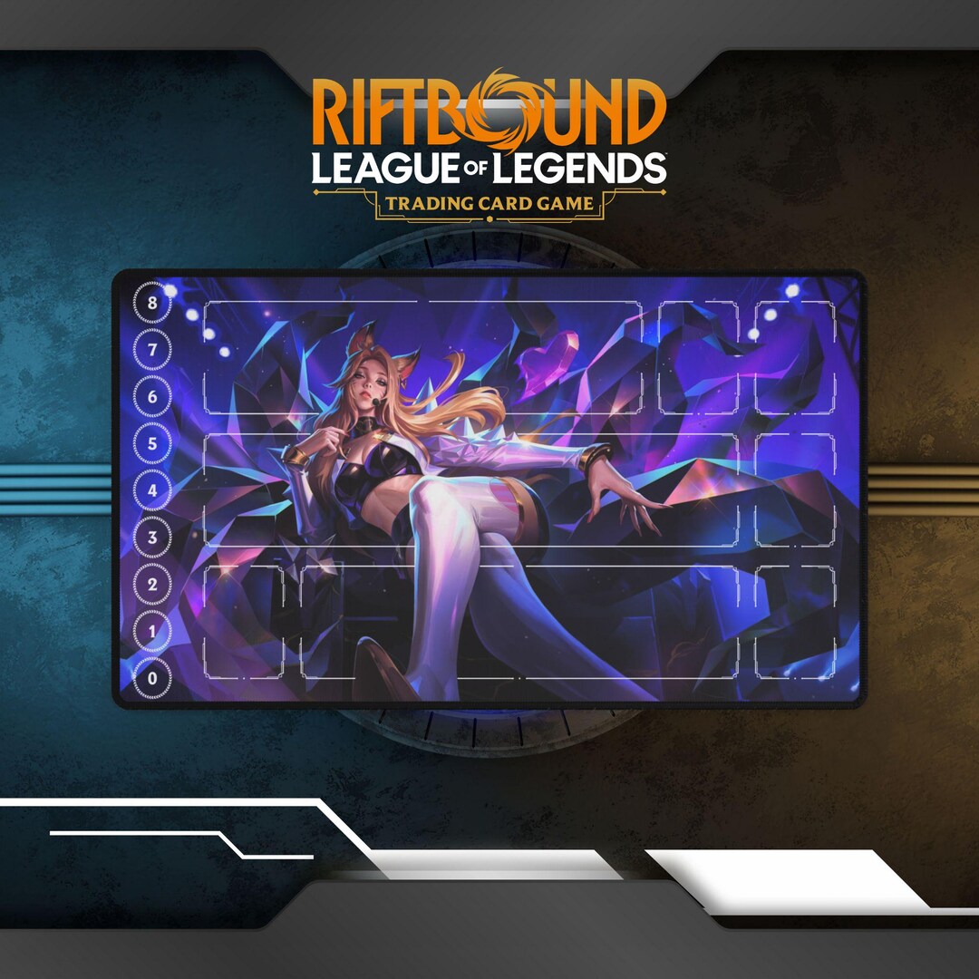Riftbound Playmat Ahri | TCG Card Game Playmat - Etsy