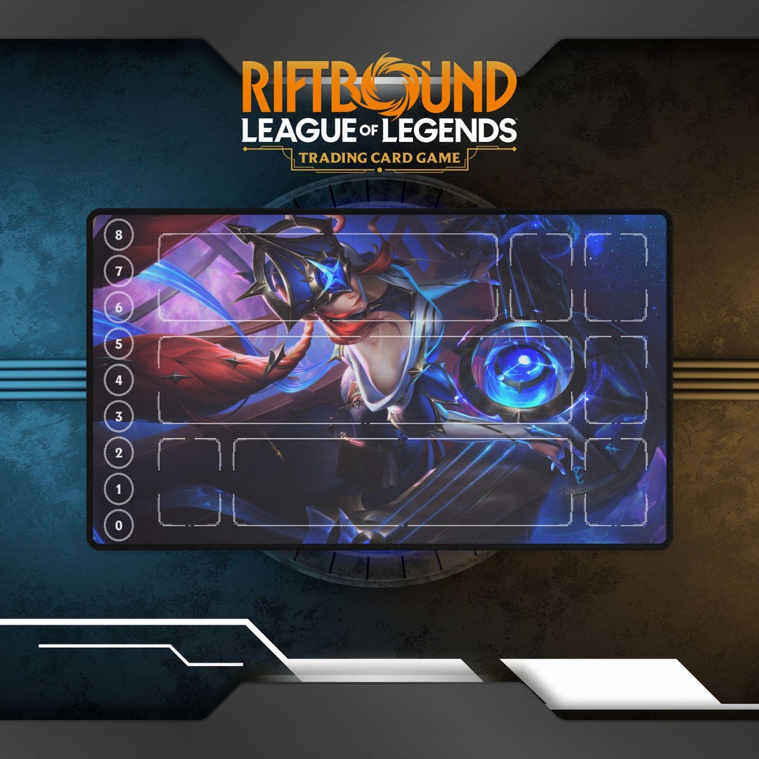 Riftbound Playmat Sona | Trading Card Game Playmat, TCG Playmat - Etsy