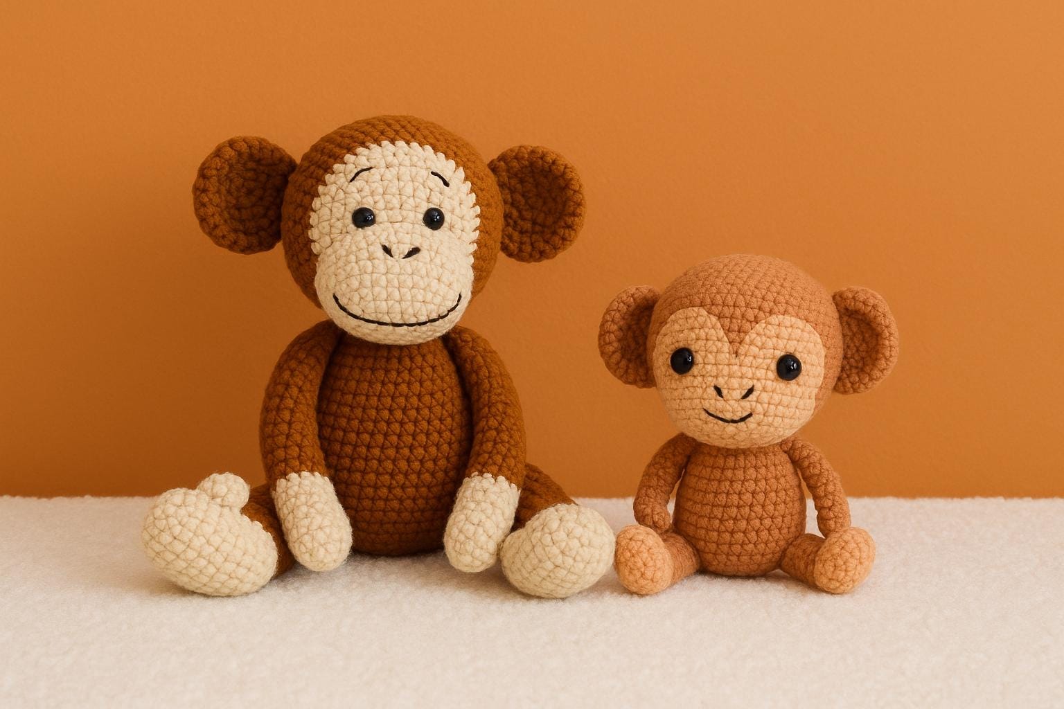 Crochet monkey set - Etsy México, image size:1536x1024